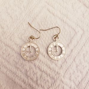 Antique Clock Earrings